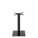 Black Cast Iron Square Table Base - Medium - Height - 730 mm