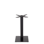 Black Cast Iron Square Table Base - Small - Height - 730 mm