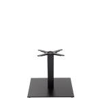 Black Cast Iron Square Table Base - Extra Large - Coffee Height 480mm