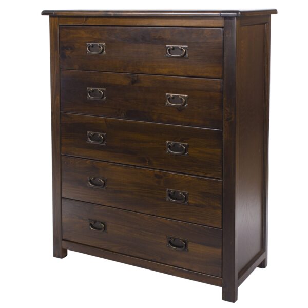 Bozz Solid 5 Drawer Chest