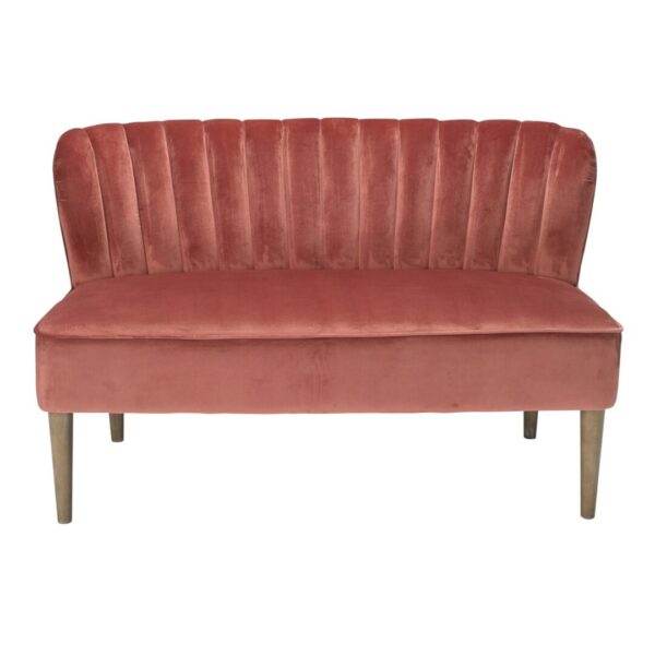 Chella 2 Seater Sofa Vintage Pink