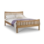 Pogo Oak Bed 135Cm Natural Oak