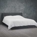 Wellin Silver Kingsize Bed