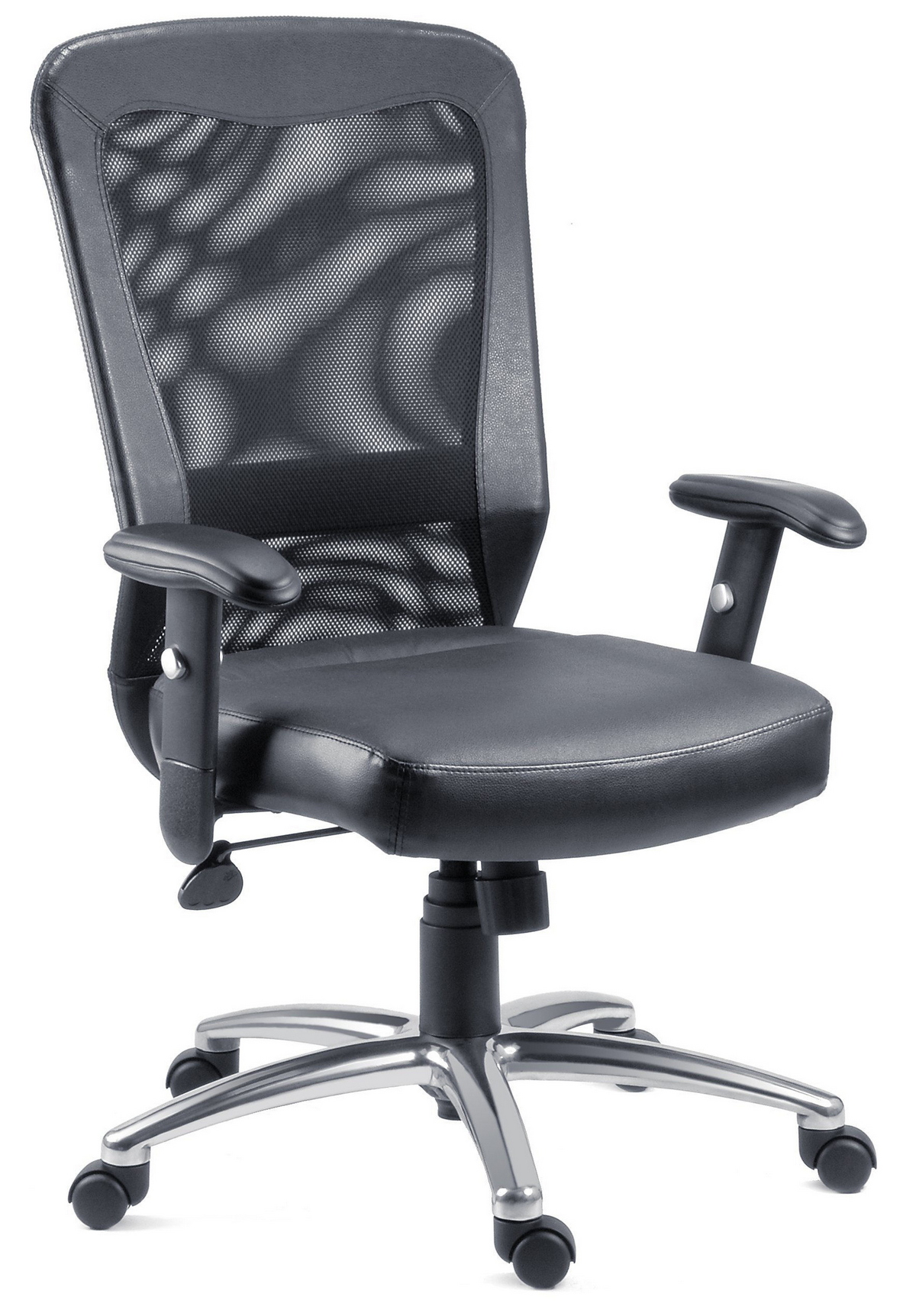 Squear Office Chair Executive Mesh Chair Leather