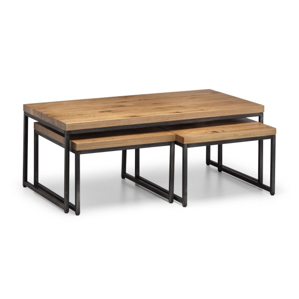 Orleans Oak Nesting Coffee Tables