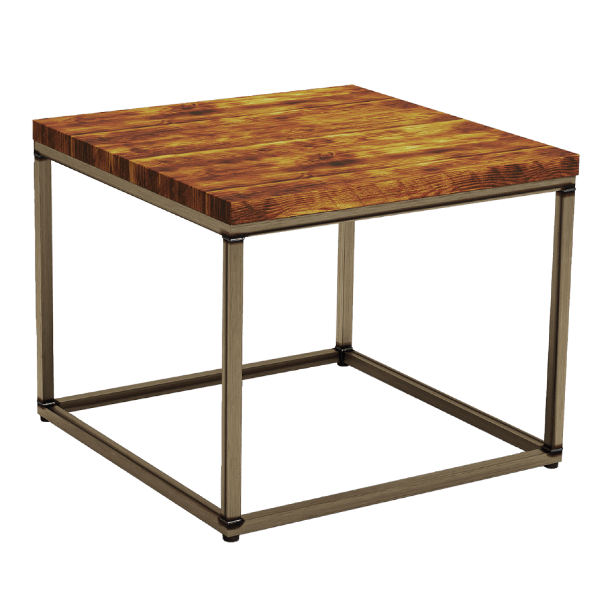 Shelley Square Rustic Pine Coffee Table 60cm x 60cm