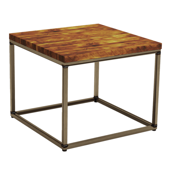 Shelley Square Rustic Pine Coffee Table 60cm x 60cm