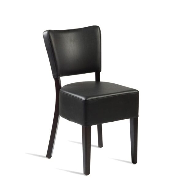 Bugel Side Chair - Wenge - Black