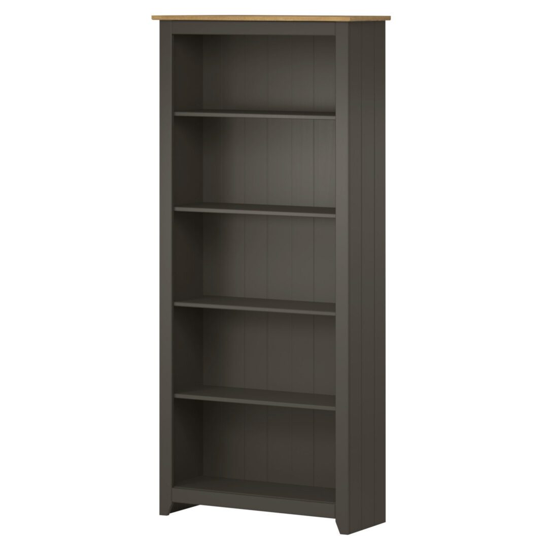 Capson Carbon Grey Tall Bookcase