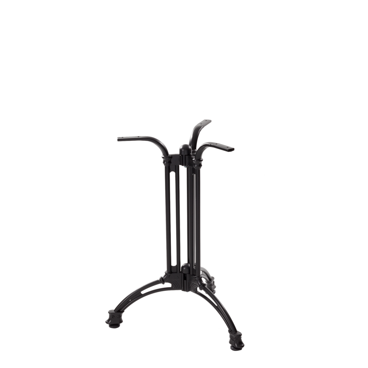 Black Continental Table Base - 3 Leg - 690 Mm