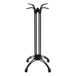 Black Continental Table Base - 4 leg - Poseur - 1090 mm