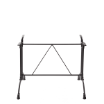 Black Continental Table Base - Twin - 690 Mm