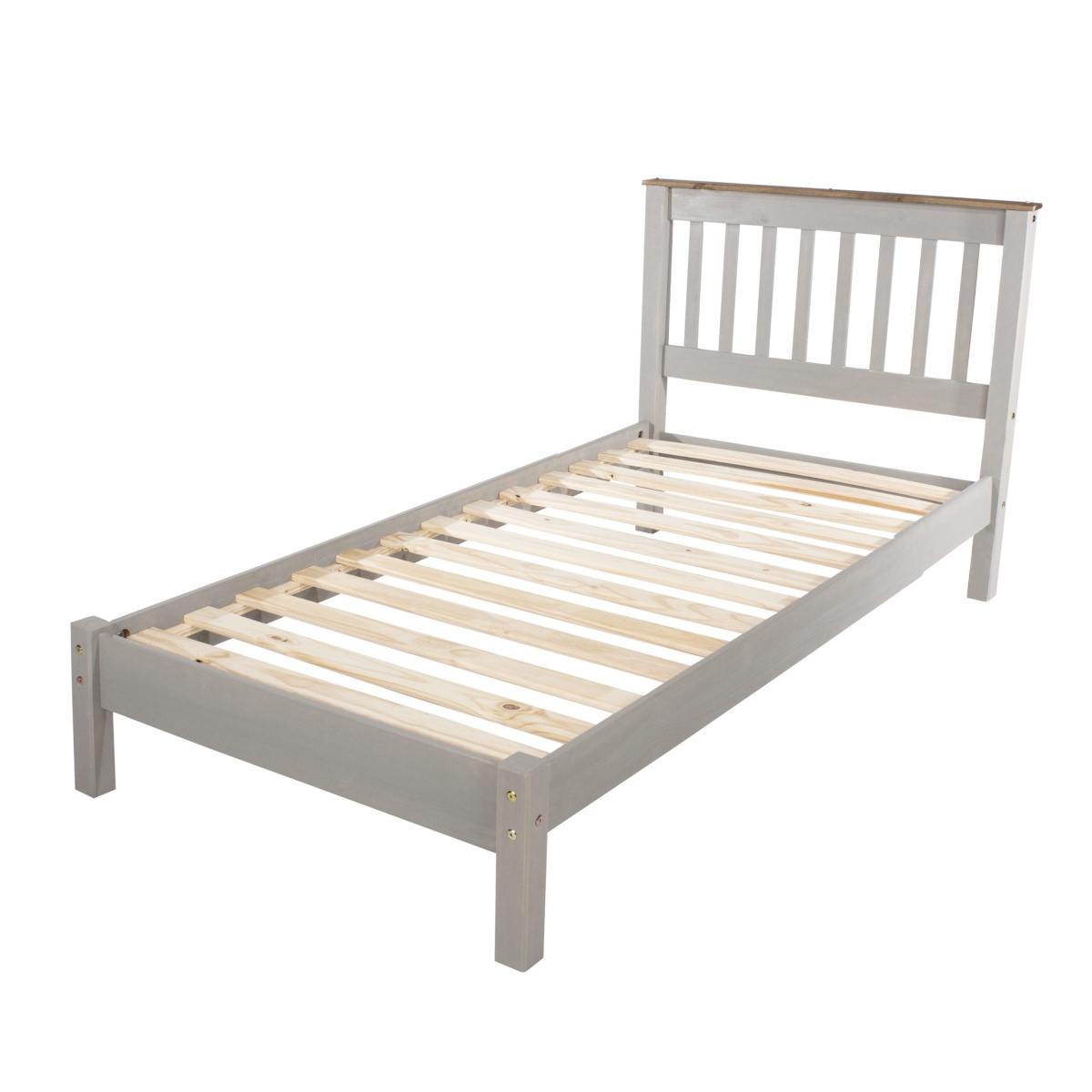 Coson Grey 3'0" Lowend Bedstead