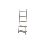 Coson Grey Ladder Design Shelf Unit