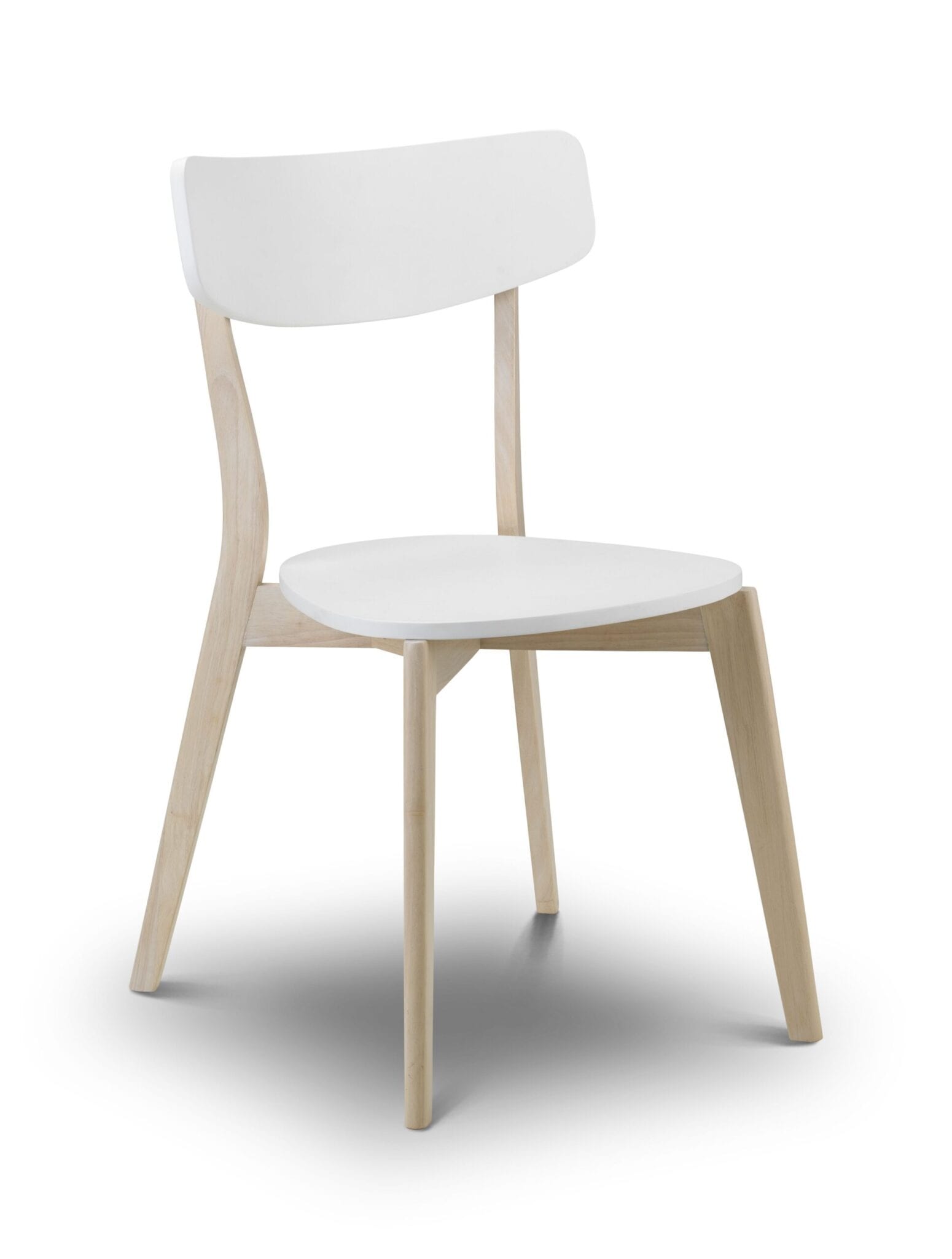 Plaza Chair White/Limed Oak
