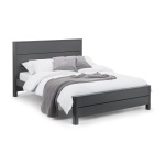 The Cleo Bed Storm Grey Lacquer