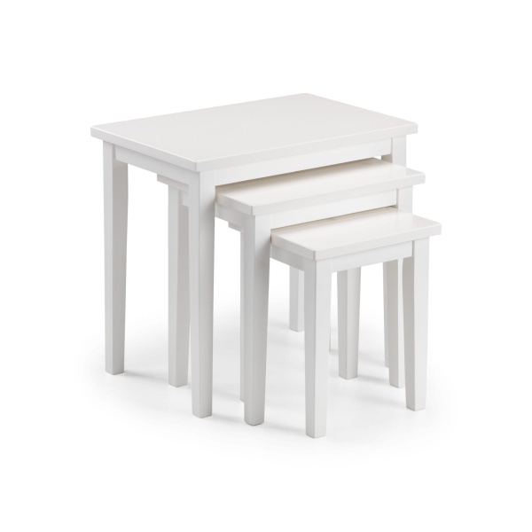 Scotch Nest Of Tables - Pure White