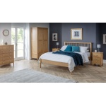 Penine Bed 135Cm Solid Oak