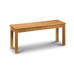 Dartmoor Solid Oak Bench