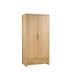 Parabola 2 Door 1 Drawer Wardrobe