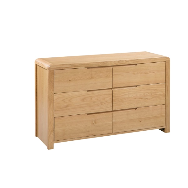 Parabola 6 Drawer Wide Chest