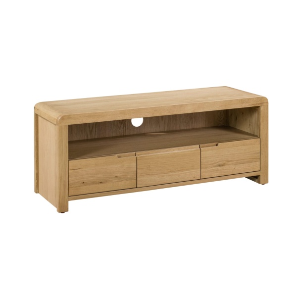 Parabola Oak TV Unit