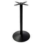 Black cast iron dome table base - Large 1080 mm