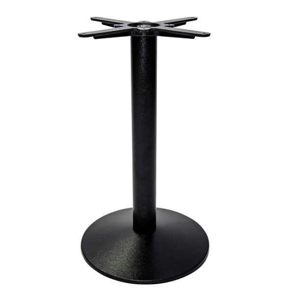 Black Cast Iron Dome Table Base - Medium - Height - 720 Mm