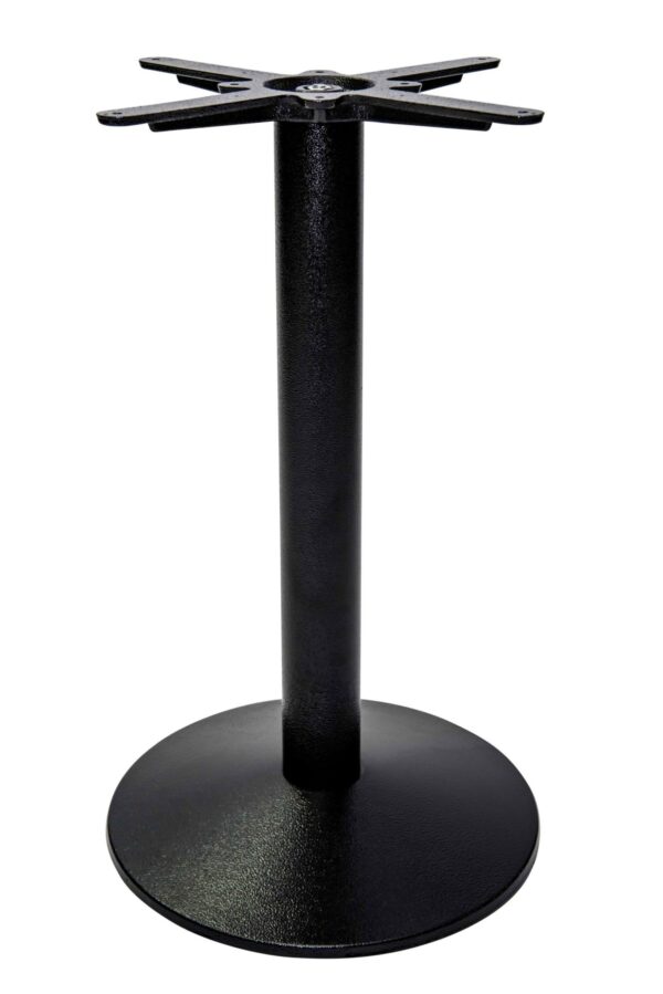 Black Cast Iron Dome Table Base - Medium - Height - 720 Mm