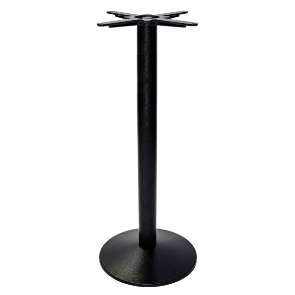 Black cast iron dome table base - Medium 1080 mm