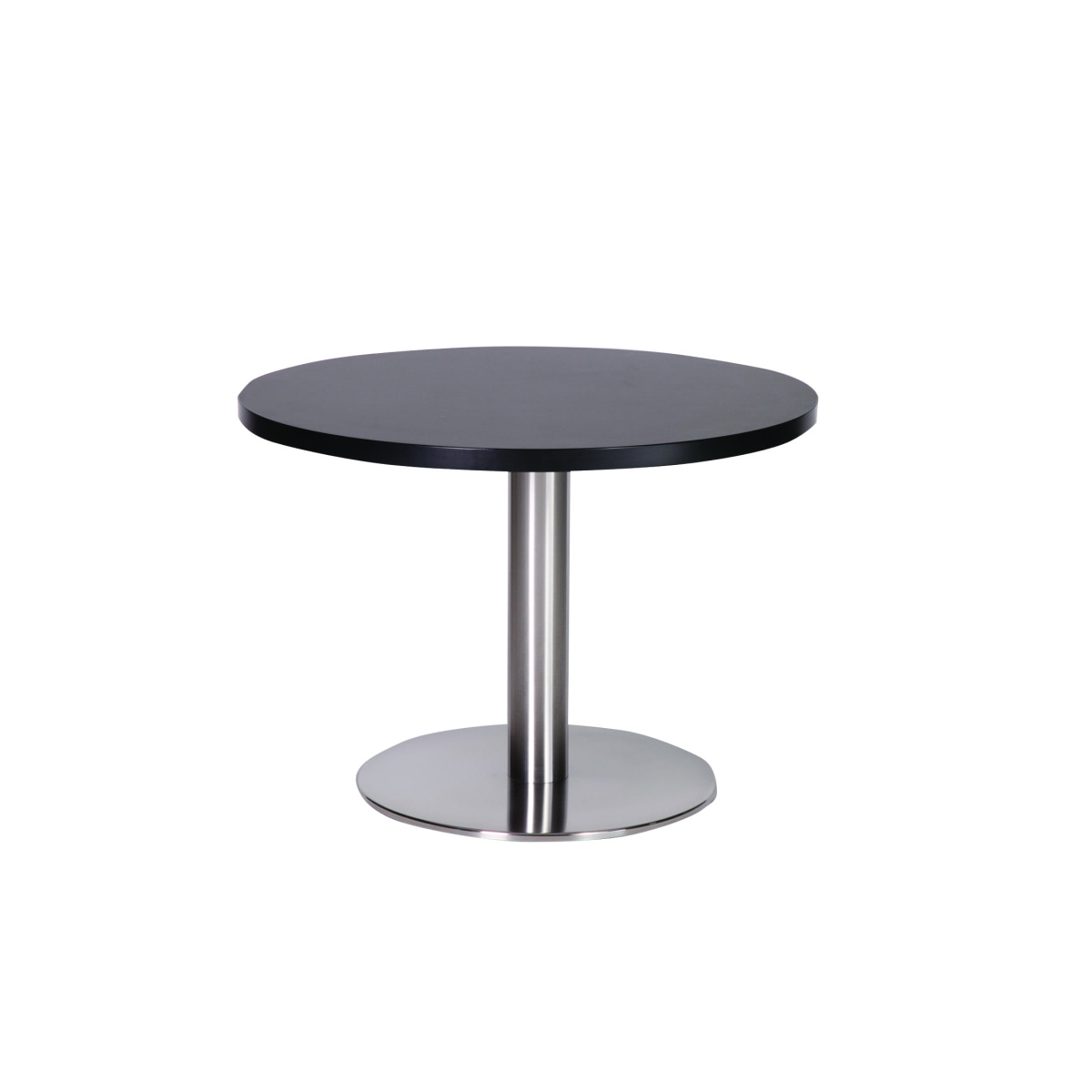 Daniella Round Brushed Table Base Round Laminate Top