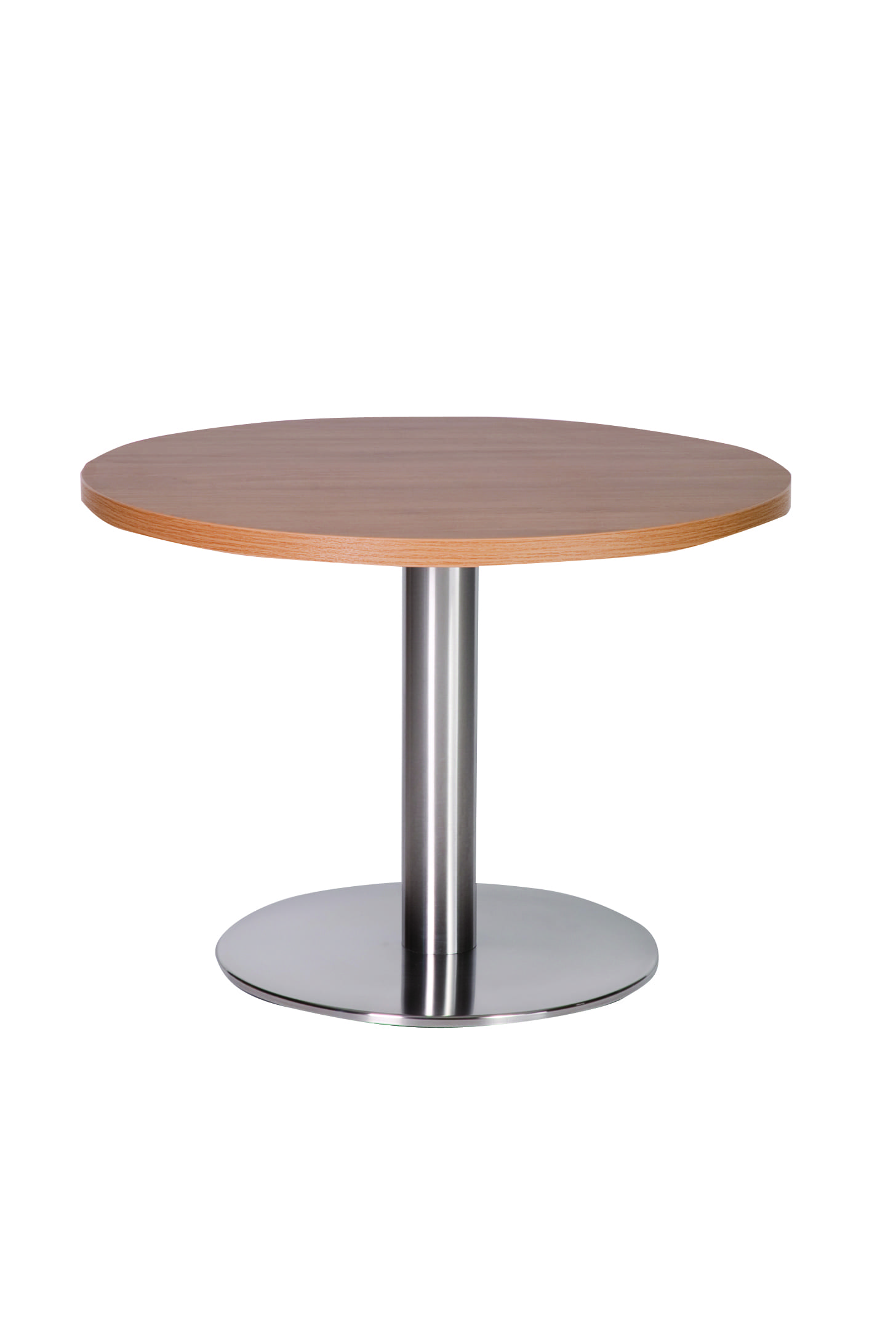 Daniella Round Brushed Table Base Round Laminate Top