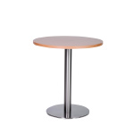 Daniella Round Brushed Table Base Round Laminate Top