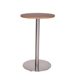 Daniella Round Brushed Table Base Round Laminate Top