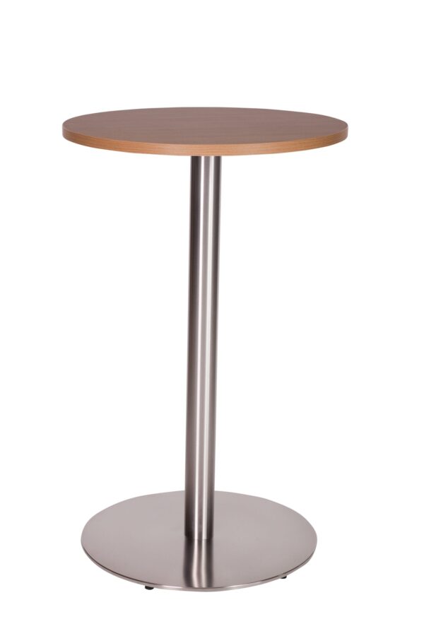 Daniella Round Brushed Table Base Round Laminate Top