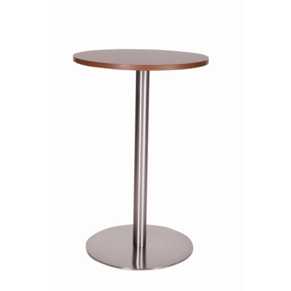 Daniella Round Brushed Table Base Round Laminate Top