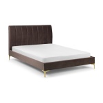 OpaLisscalloped Velvet Bed 135Cm