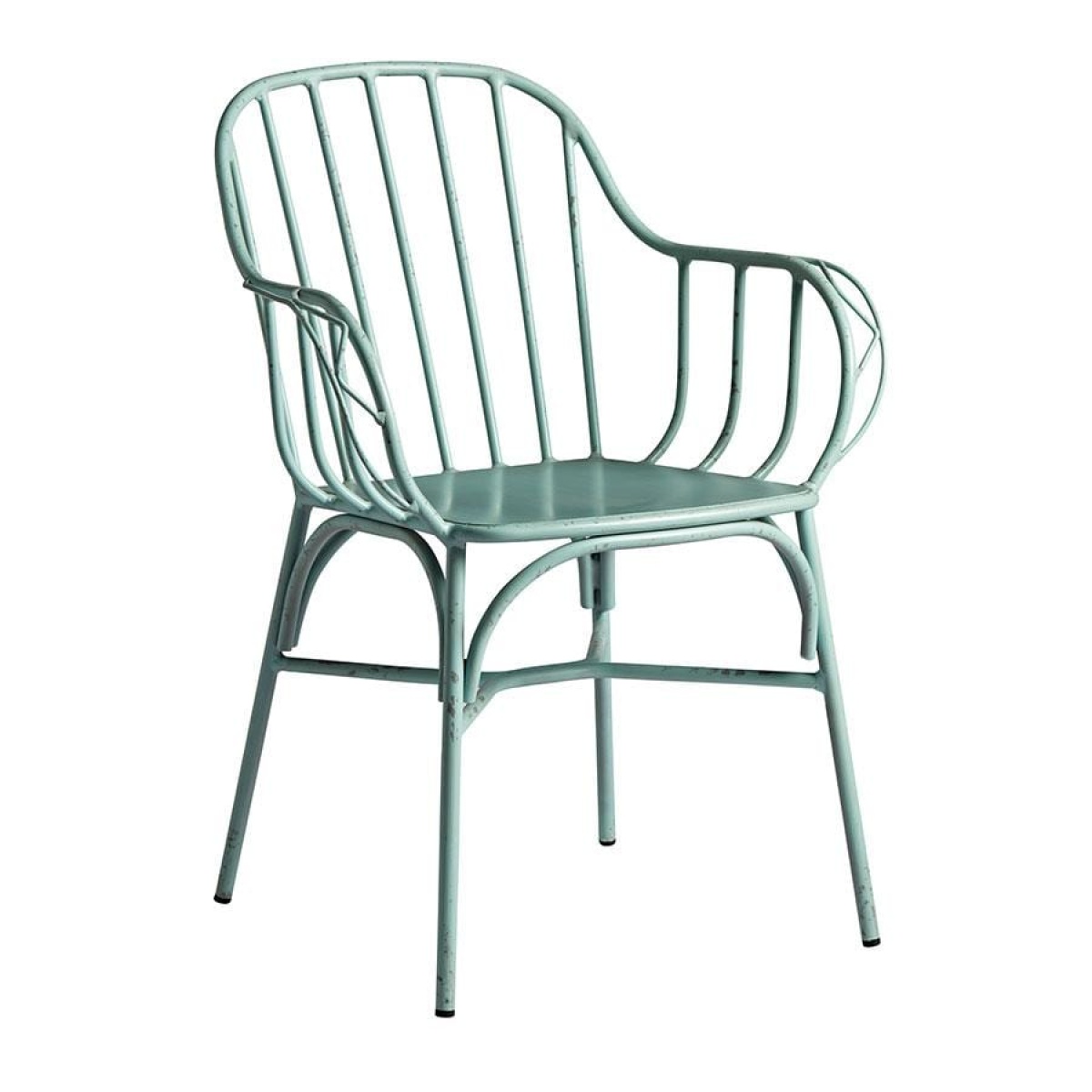 Dover Armchair - Alu Frame Blue