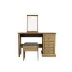 Kent Dressing Table Set Oak