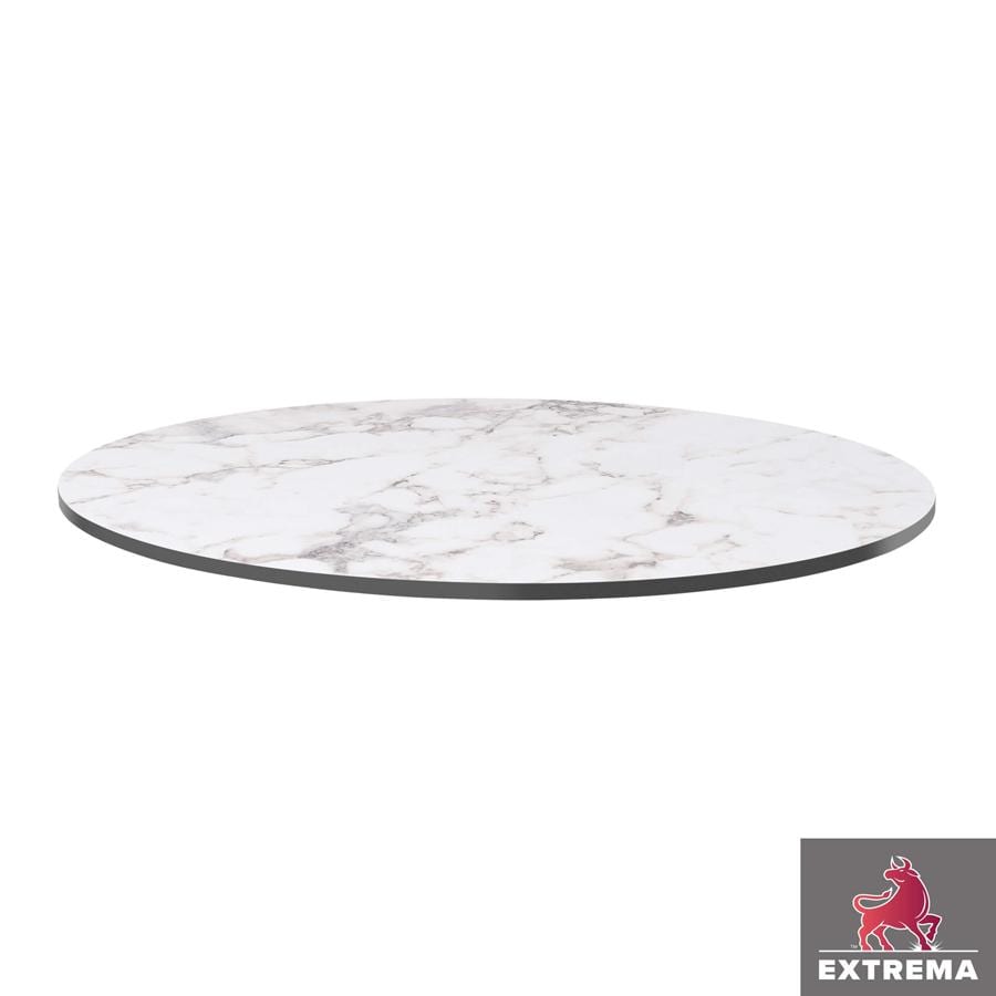 Erman Top - Carrara Marble - 90cm Dia