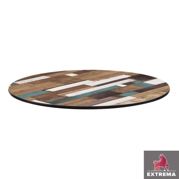 Erman Table Top - Driftwood - 69cm Diameter