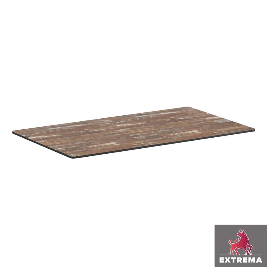Erman Top - Planked Wood - 119x69cm Rect