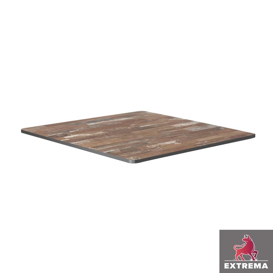 Erman Top - Planked Wood - 79x79cm