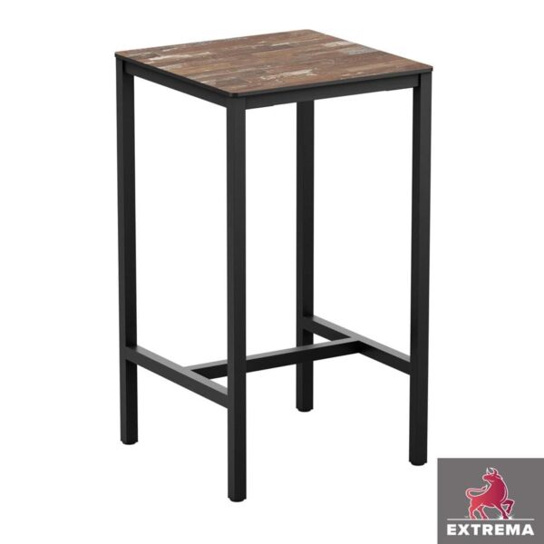 Erman - Planked Wood - Full Table - 79 x 79 -Poseur