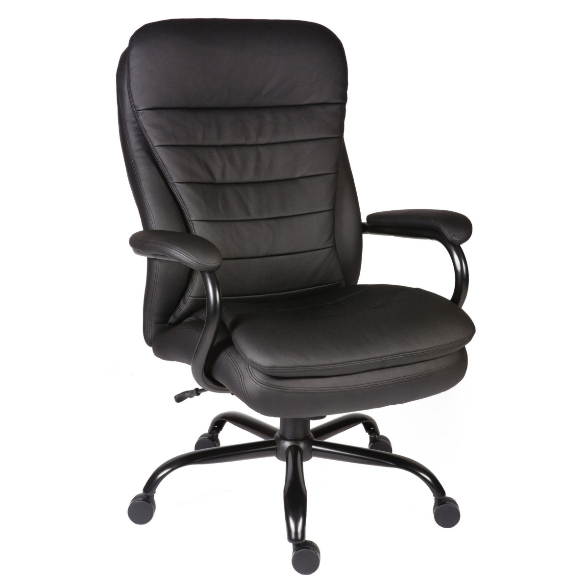 Galio Heavy Duty Computer Office Chair - Leather Faced