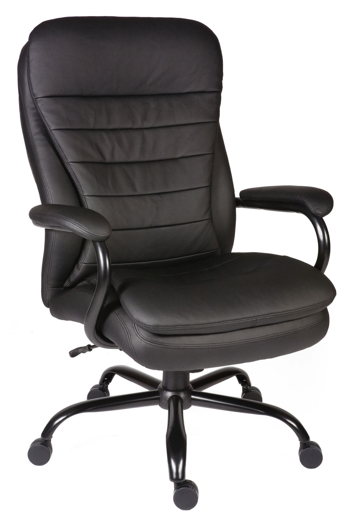 Galio Heavy Duty Computer Office Chair - Leather Faced