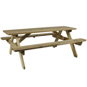 Heart Dshire Picnic Table - 6 Seater
