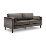 Ferang Velvet Grey 3 Seater Sofa