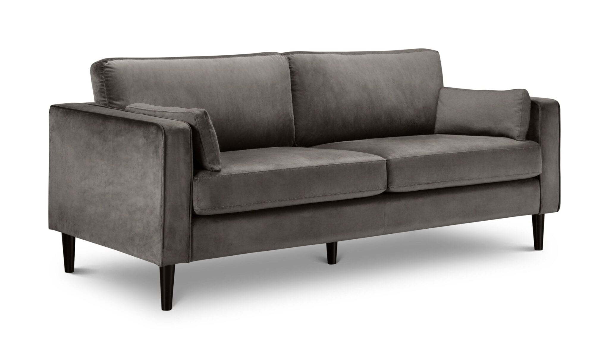 Ferang Velvet Grey 3 Seater Sofa