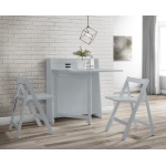 Stockholm Compact Folding Light Grey Set